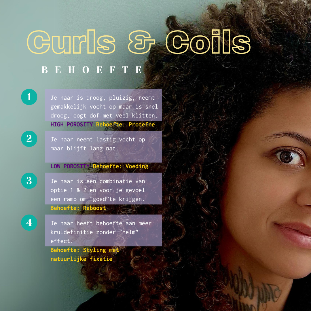 Curls & Coils - Behoefte